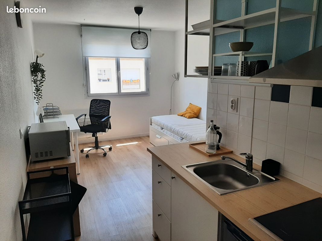 Appartement 1 pièce 20 m² · à Bordeaux · 20 m² · 540 €/mois