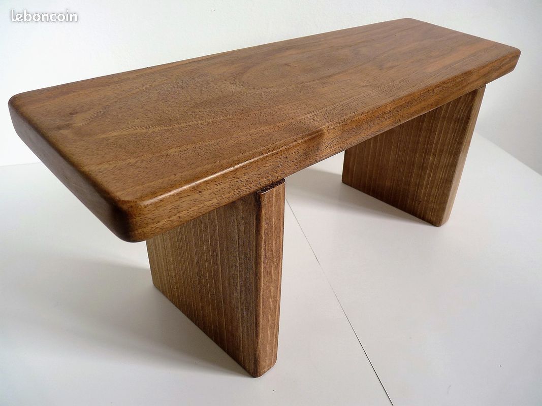 Banc, repose pieds, tabouret, pupitre, bois, prière, méditation, massif, chêne, châtaignier, merisier, (image 15)