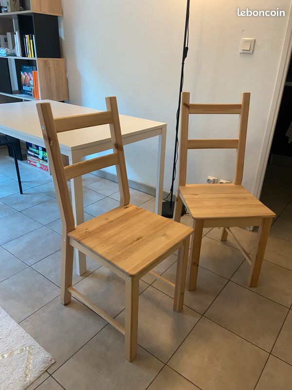 Lot de 2 chaises ikea très bon état (image 2)
