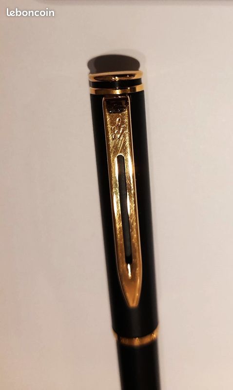 Lot De 3 Stylos Plume Waterman Collection Années 1990 - Acier, Bleu | Occasion