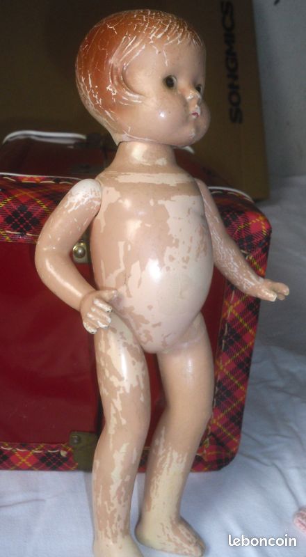 Poupée ancienne repro patsy effanbee 44 cm - Collection
