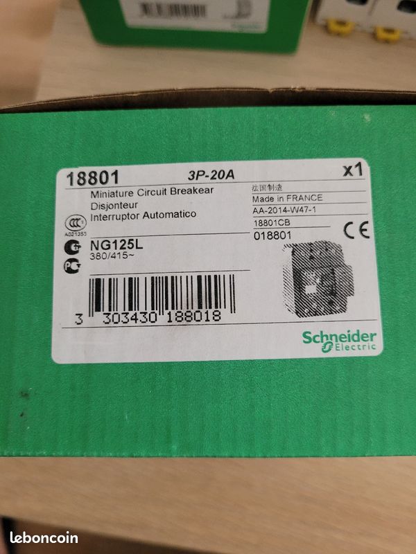 Disjoncteurs et différentiel ViGi schneider (image 10)
