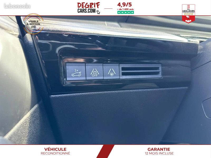 Peugeot 508 SW 1.5 BlueHDi 130 EAT8 GT + CUIR CHAUFFANT ET MASSANT + JANTES 19 + ATTELAGE + FOCAL... (image 36)