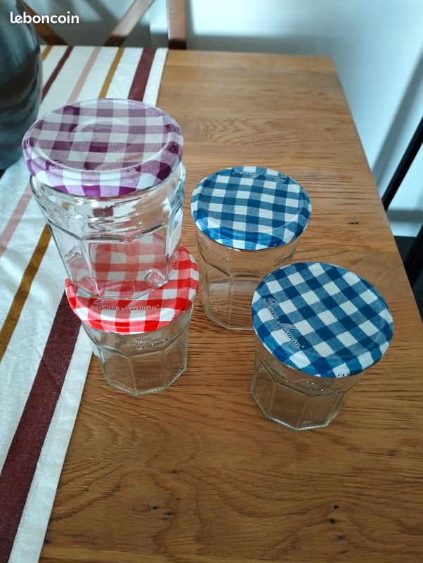 Pots à confiture par 10 (image 1)