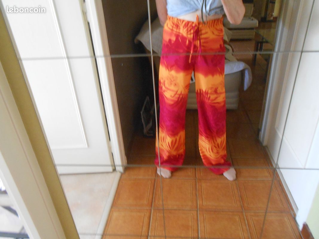 Lot 2 pantalons fluide pour ete femme (image 5)