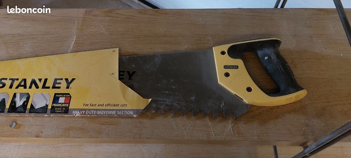 Scie Stanley beton cellulaire (image 1)
