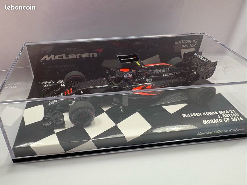 F1 McLaren MP4-31 J. Button GP van Australië 2016