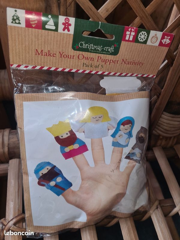 Créé des marionnettes à doigts Noël 🎅 (image 1)