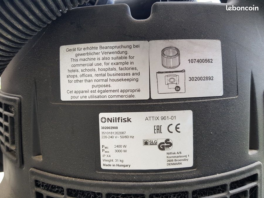 Aspirateur professionnel (image 3)