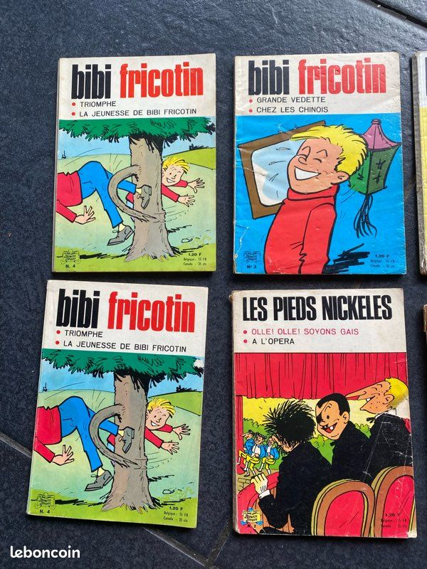 Bibi fricotin Pierre Lacroix poche petit format au choix SPE (pieds nickelés, Aggie, Lili, Charlot) (image 2)