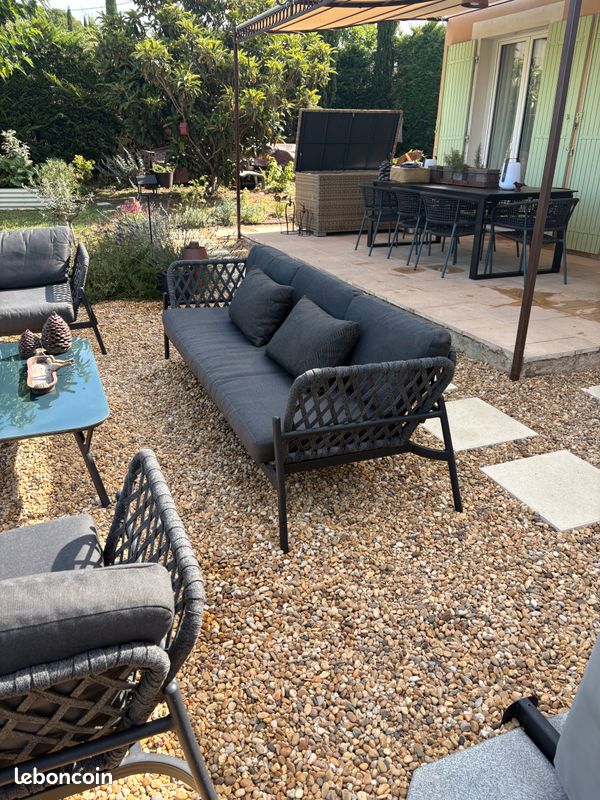 Superbe ensemble Outdoor Design 6 pl en parfait état (image 3)