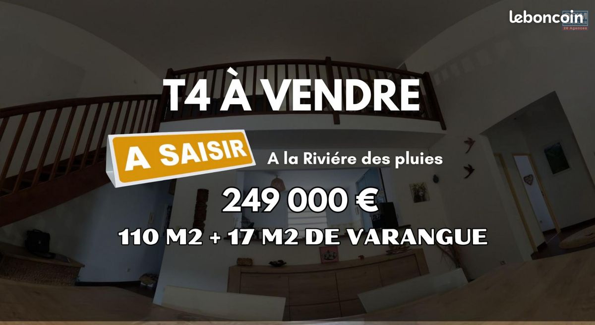 Appartement 4 pièces 111 m² · à Sainte-Marie · 111 m² · 249 000 €