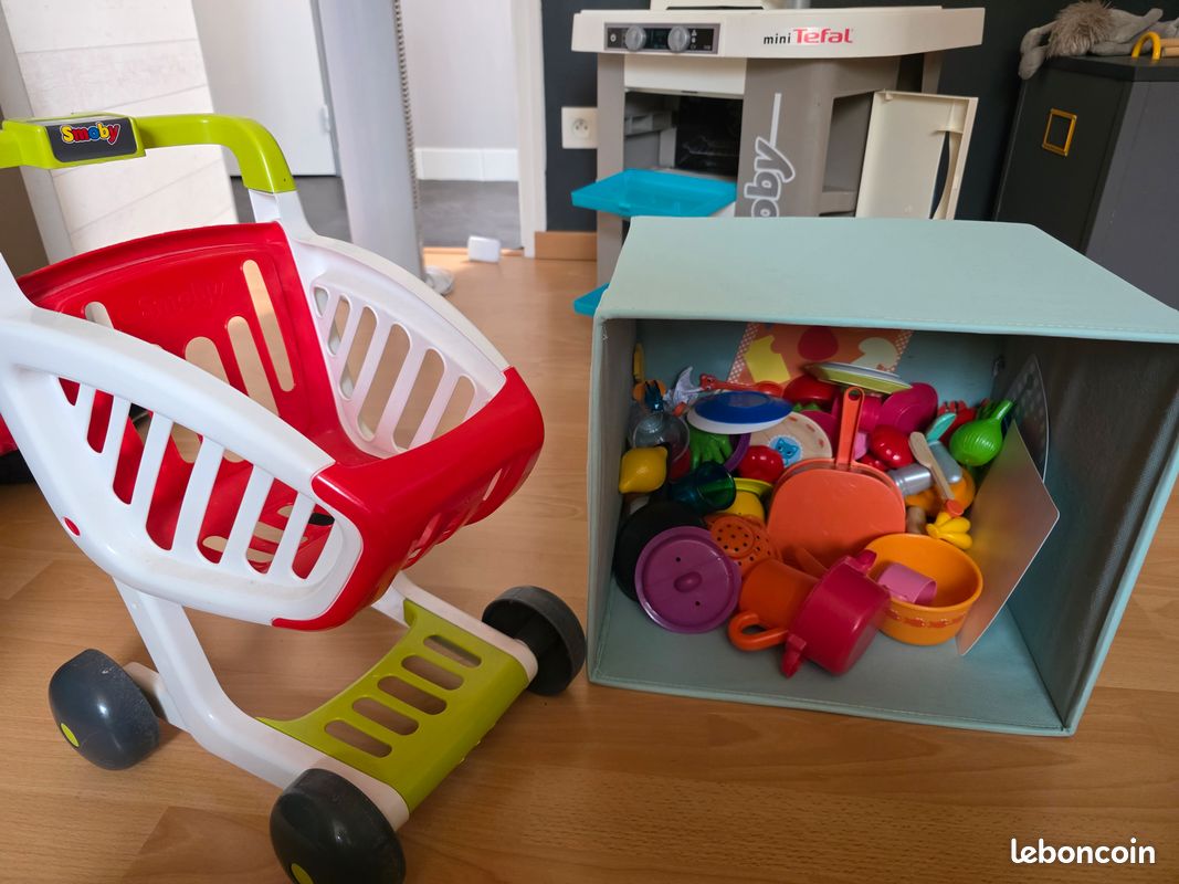 Janod - Cuisine Enfant en Bois - Équipée avec Four, Évier et 11