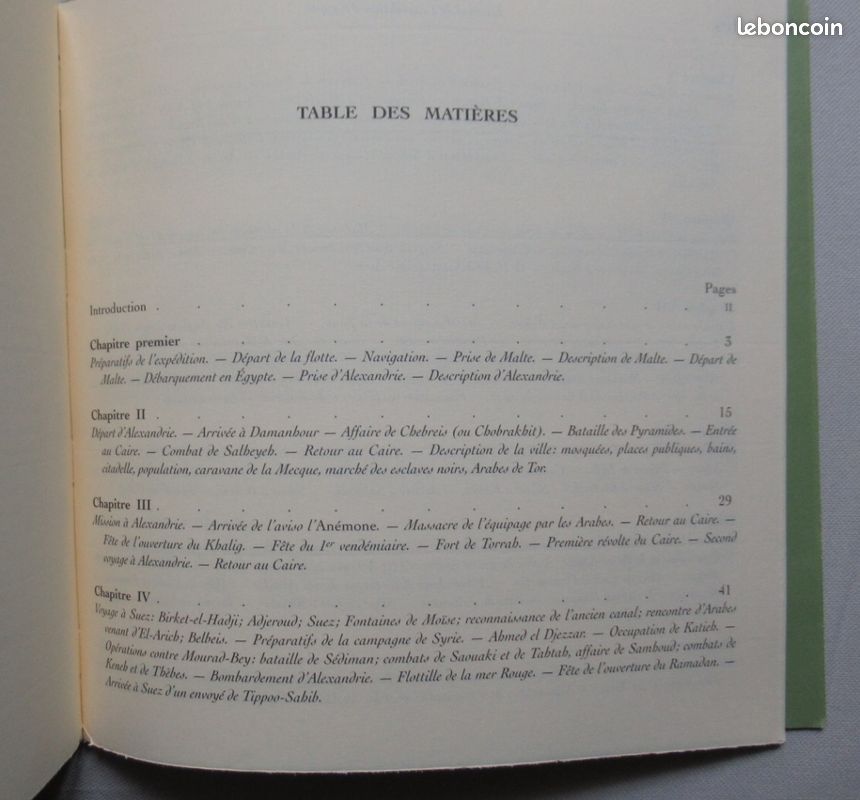 Journal de l'Expédition d'Egypte. Général Doguereau. 1997 (image 7)