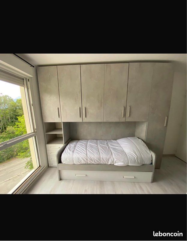 Armoire + 2 lit (image 1)