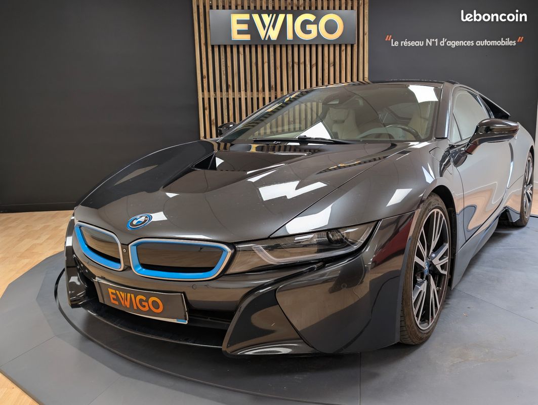 BMW I8 COUPE 1.5 362h 230 - HARMAN KARDON + CUIR BLANC + JANTES W (image 23)