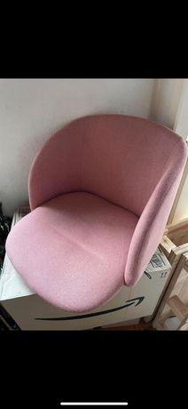Chaise en tissu rose d'occasion - Annonces meuble leboncoin