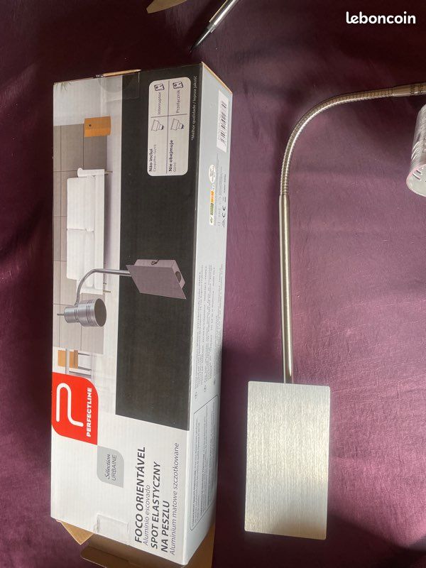 Spot flexible aluminium mat brossé neuf (image 5)