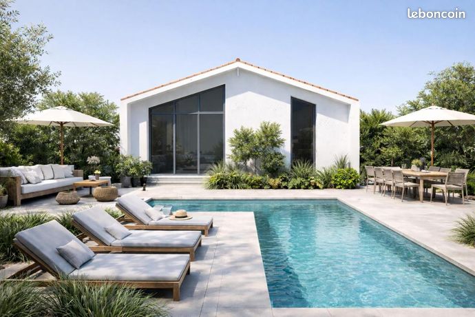Maison 90 m² Loupes