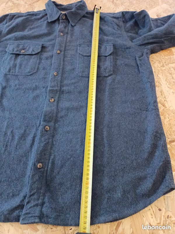 Chemise Vintage chamois Schmidt workwear, taille L (image 5)