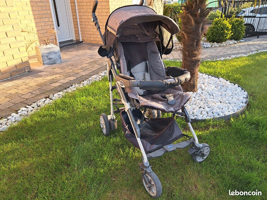 Poussette chicco + cosy + landeau (image 1)