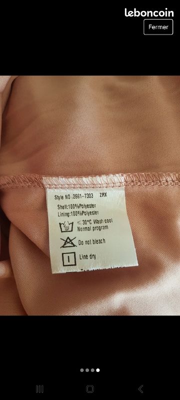 Robe rose ever pretty neuve 48 (image 4)