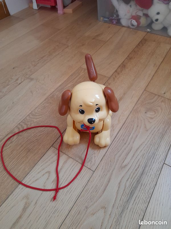 Fisher-Price Petit Snoopy, jouet chien à tirer bébé (image 1)