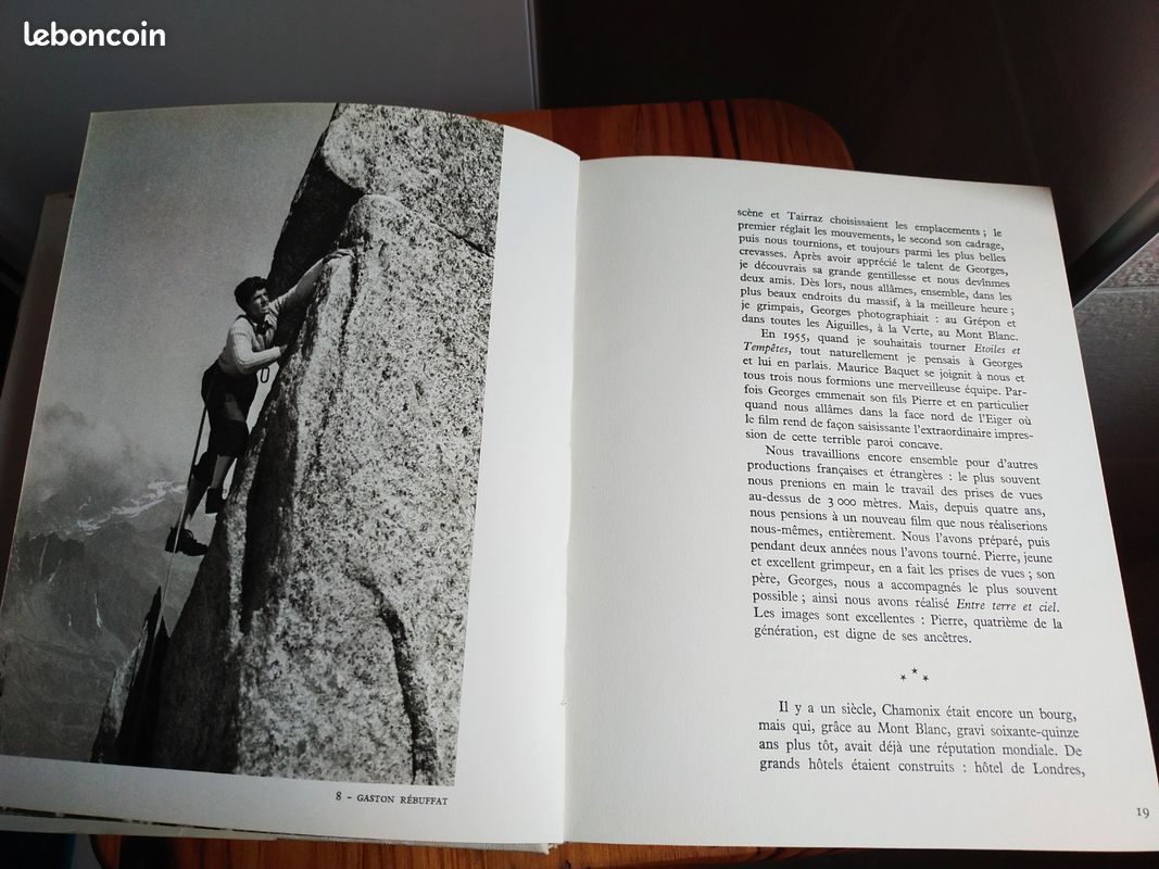Entre terre et ciel gaston rebuffat édition arthaud 1962 (image 3)