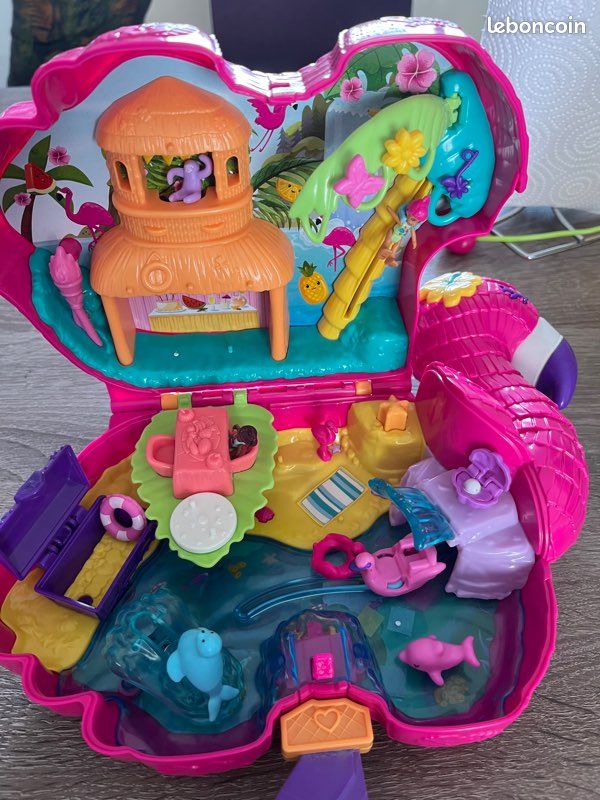 Poly pocket flamant rose (image 1)