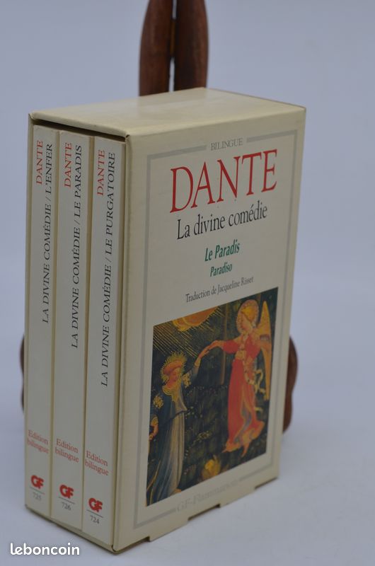 Dante – la divine comédie – coffret 3 volumes bilingues – flammarion (image 2)