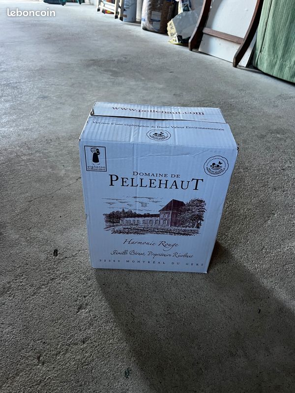 Bouteilles de vin rouge de gascogne (image 2)