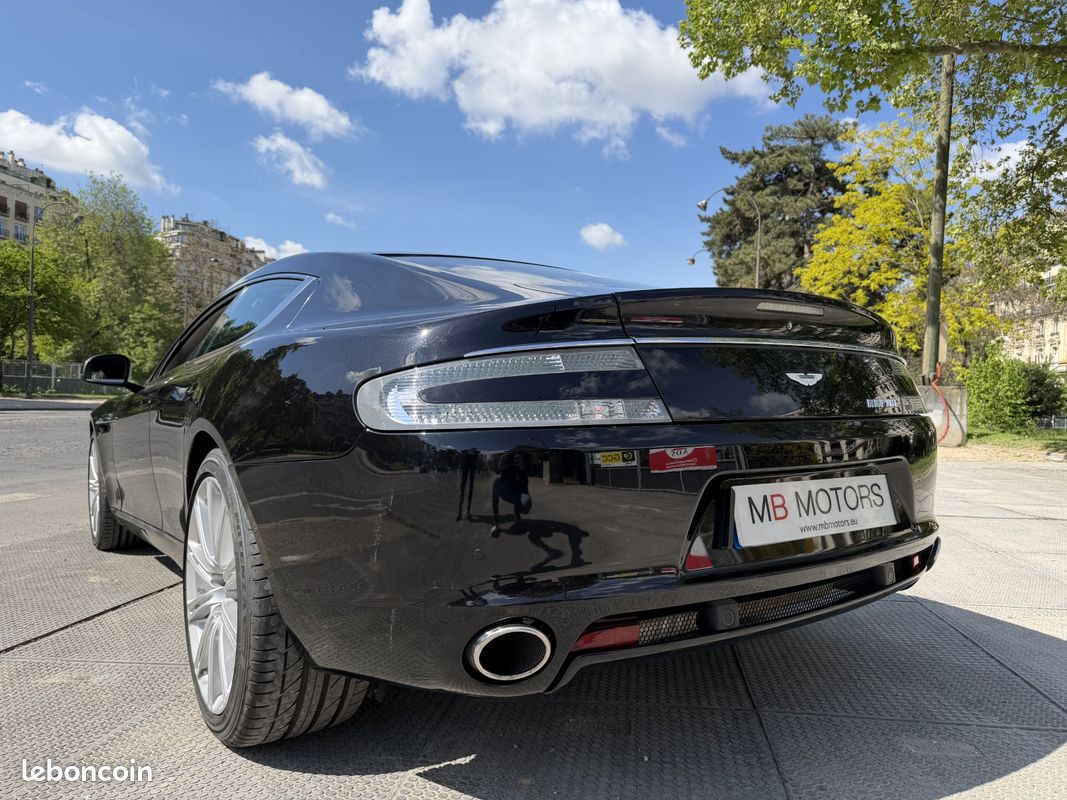 Aston martin Rapide V12 477 Plaque Française (Malus Payé) Bva Noir (image 4)