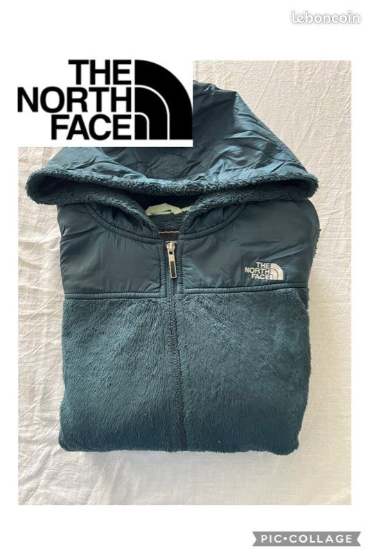 Veste doudoune The North Face original taille M vert polaire veste