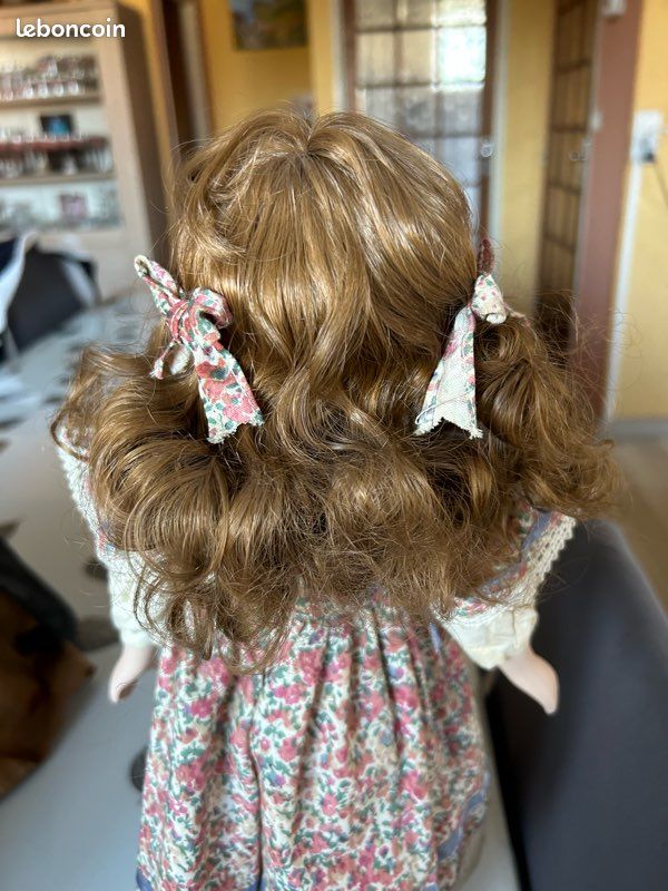 POUPEE ANCIENNE BELLA ? années 40/50 RARE en Mulâtre EUR 85,00