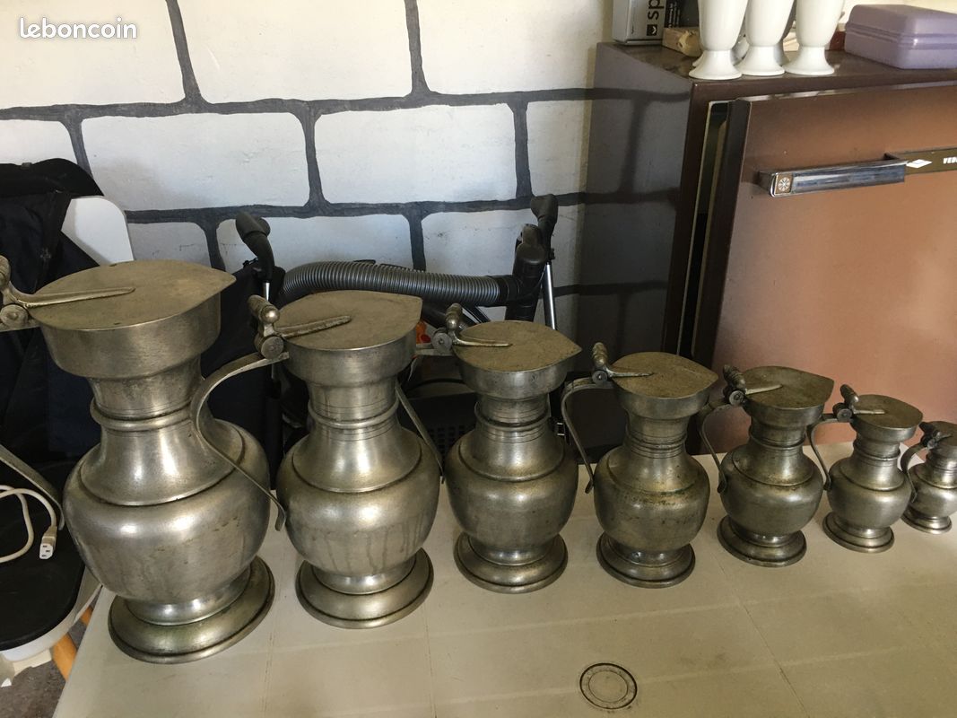 Pots en etains (image 1)