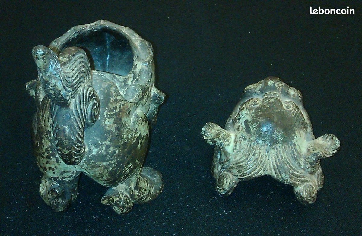Koro - brule-encens antique Japon ou Chine (image 5)