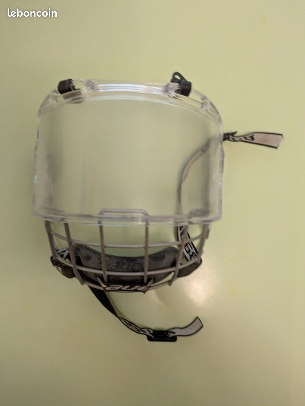 Visière casque hockey Bauer Hybrid shield - M/M : BIEN LIRE (image 1)