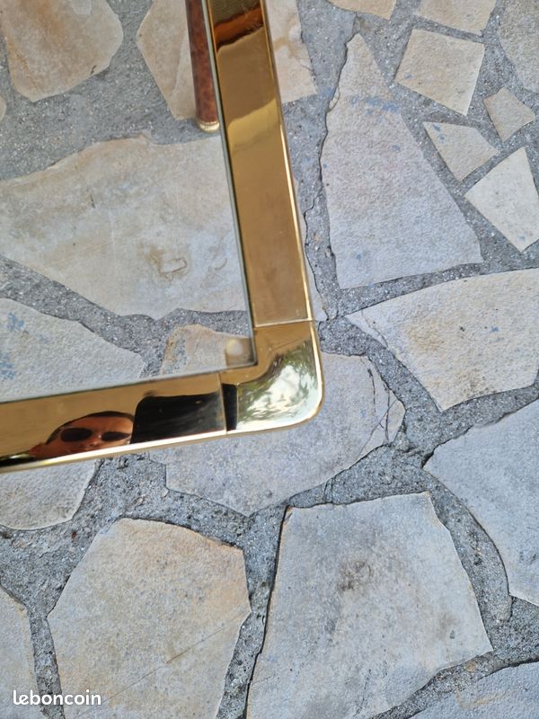 Table basse d appoint Lancel vintage (image 7)