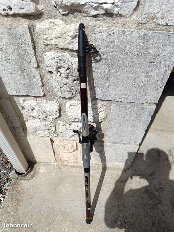 Canne Shimano 3,60 m + moulinet Mitchell MS60 – Super état (image 3)