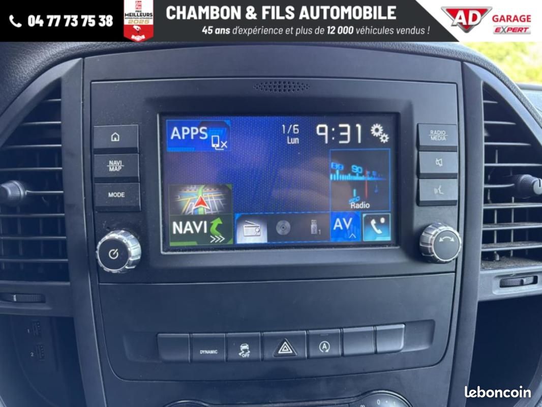 Mercedes Vito mixto BENZ 116 CDI LONG BVA AWD SELECT 5 places 4x4 : 27491 HT (image 12)