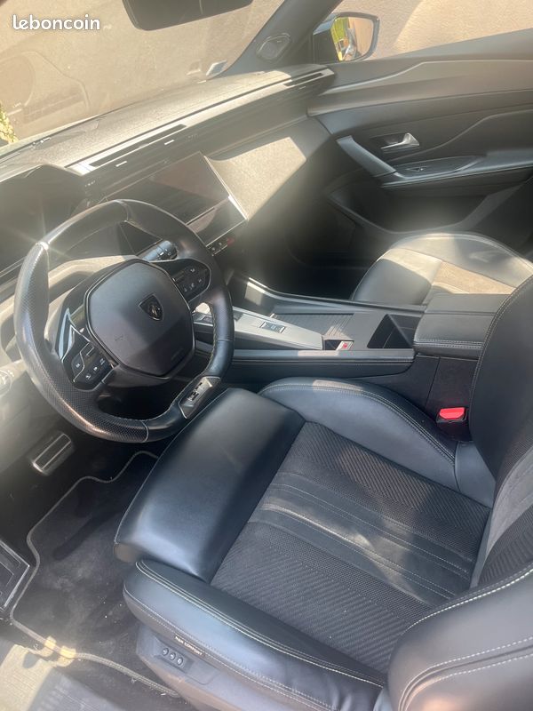 Peugeot 308 SW GT PureTech 130 EAT8 - 2022 - Sous garantie constructeur - Bleu Avatar - Cuir (image 3)