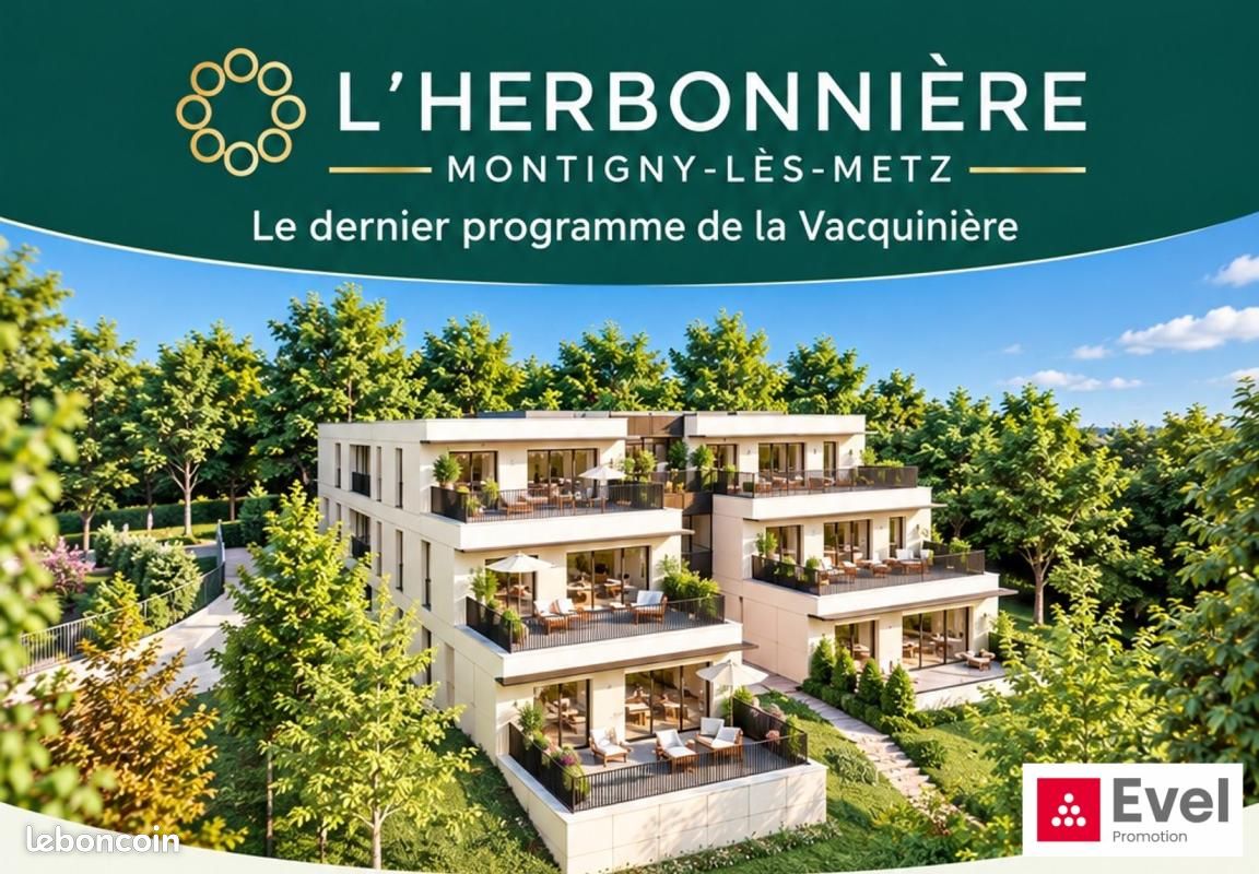 Appartement 2 pièces 65 m² · à Montigny-lès-Metz · 65 m² · 379 000 €