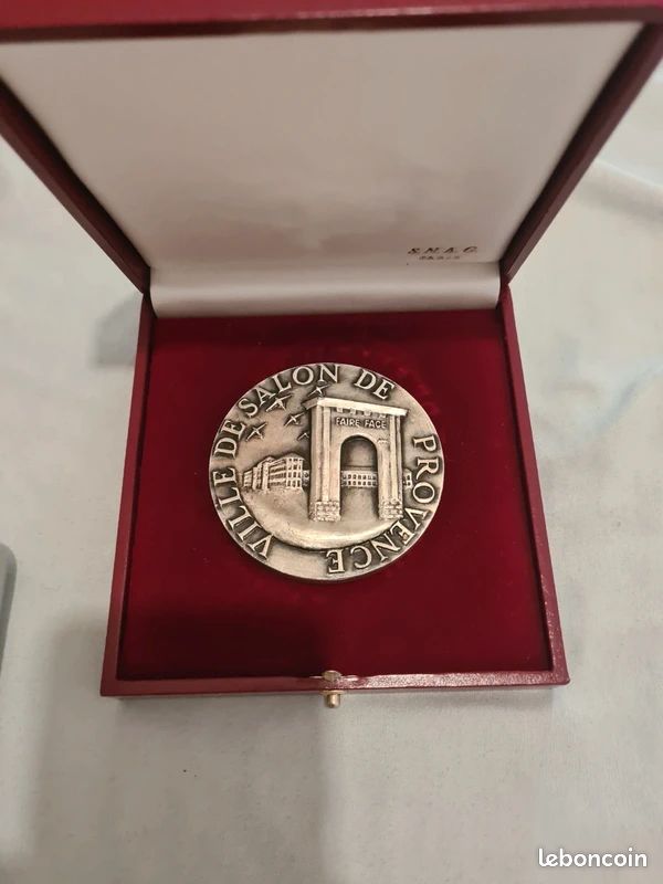 Médaille FFESSM Jeux De L'Amitié 1988 – 4x100 Homme Bronze (Salon De Provence)