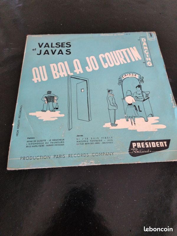 Vynile au bal a jo Courtin (image 1)