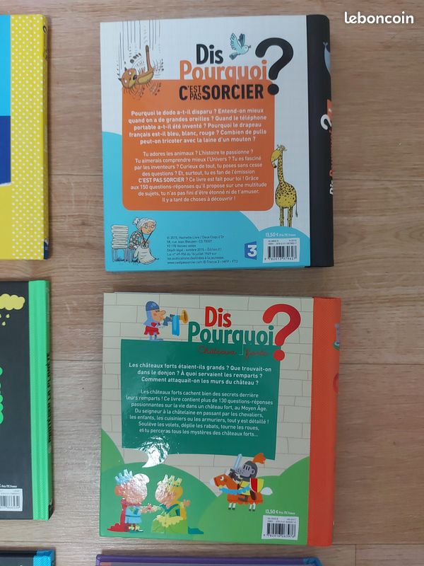 Lot de 6 livres enfant en super état Dis Pourquoi (image 5)