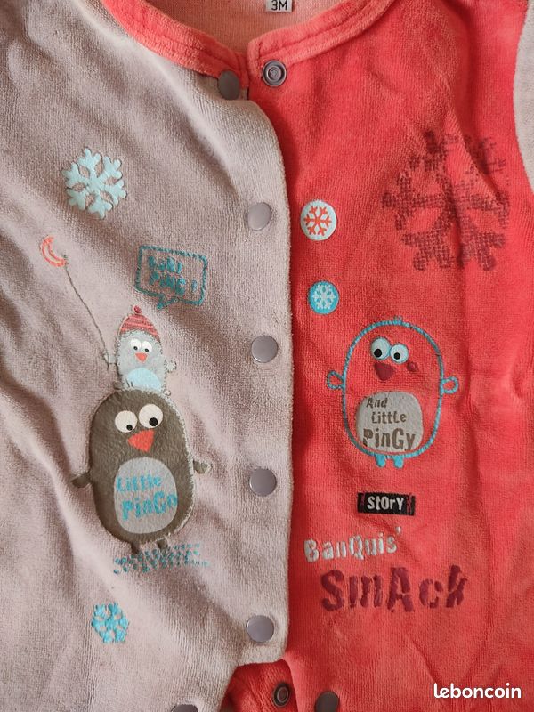 Lot de deux pyjamas 3 mois garçon (image 5)