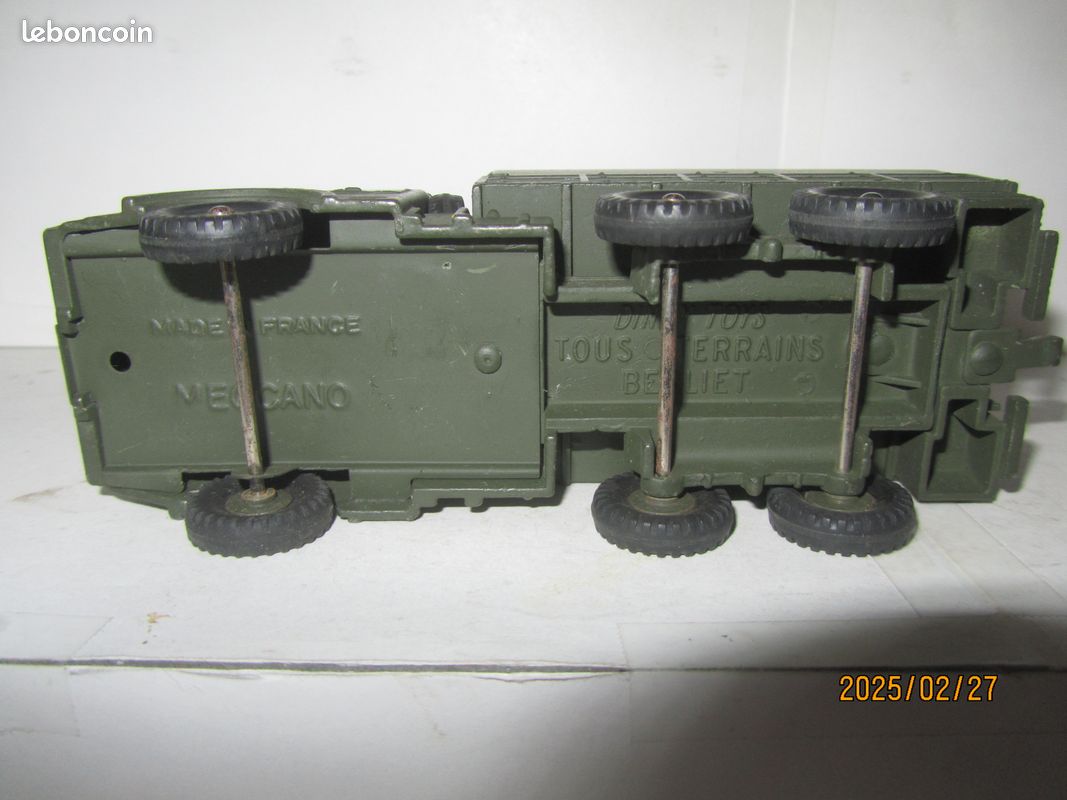 Camion Militaire Dinky Toys « Berliet-Meccano dans sa boîte d'origine ( Made in France ) - Jeux & Jouets