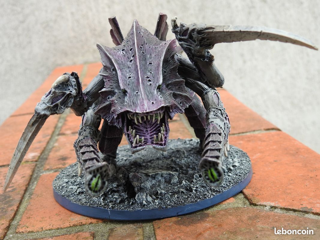 Figurine peinte de Hierodule barbelé tyranide Forgeworld en résine pour Warhammer 40000 (image 3)