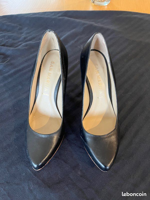 Escarpins Femme Chaussures Escarpins San Marina Escarpin Dore SAN