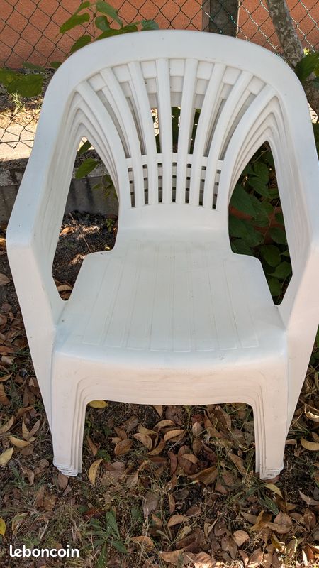 Fauteuil fixe pvc jardin Q=4 (image 1)